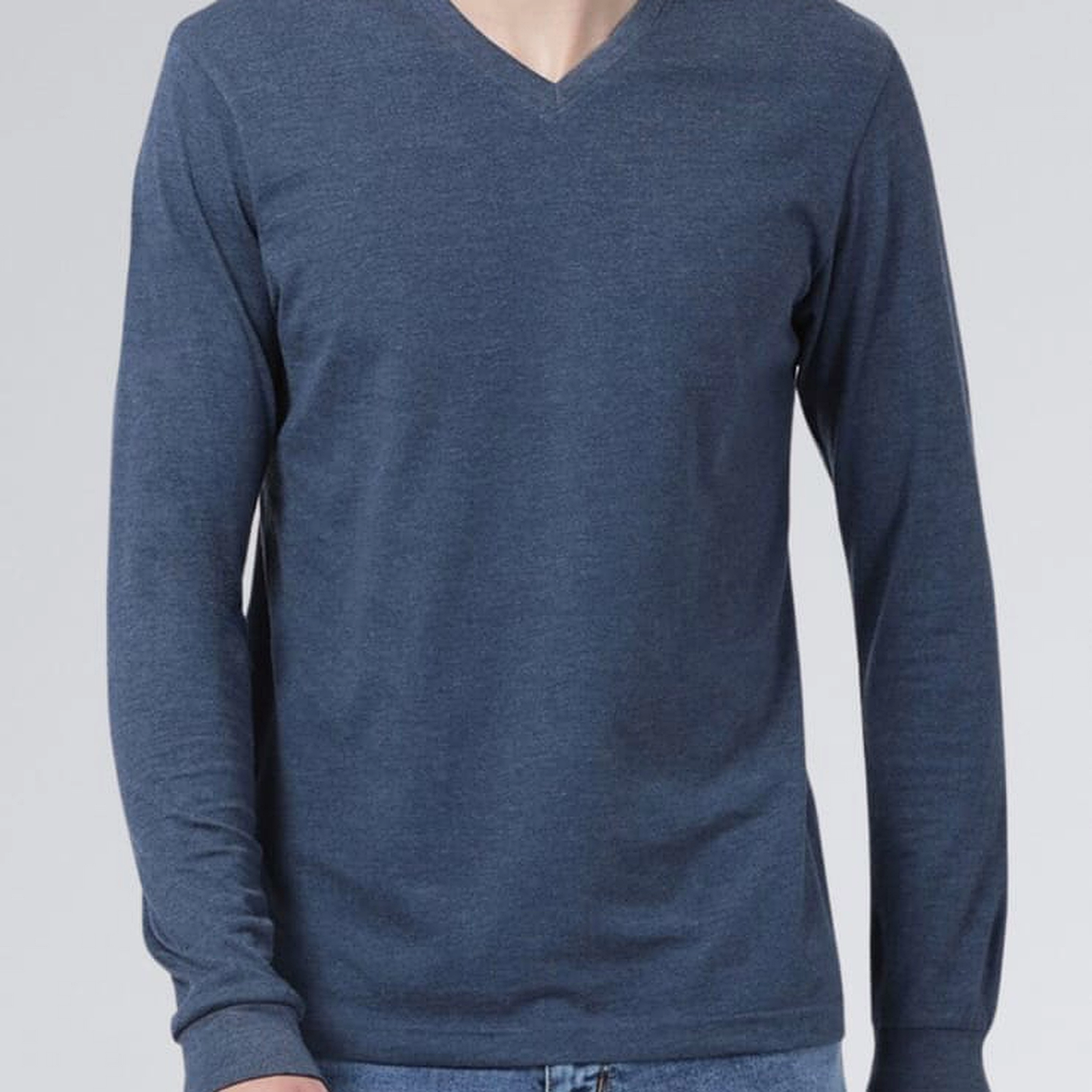 V-Neck Long Sleeve